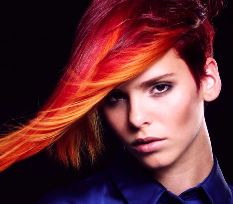 schwarzkopf modelo pelirroja