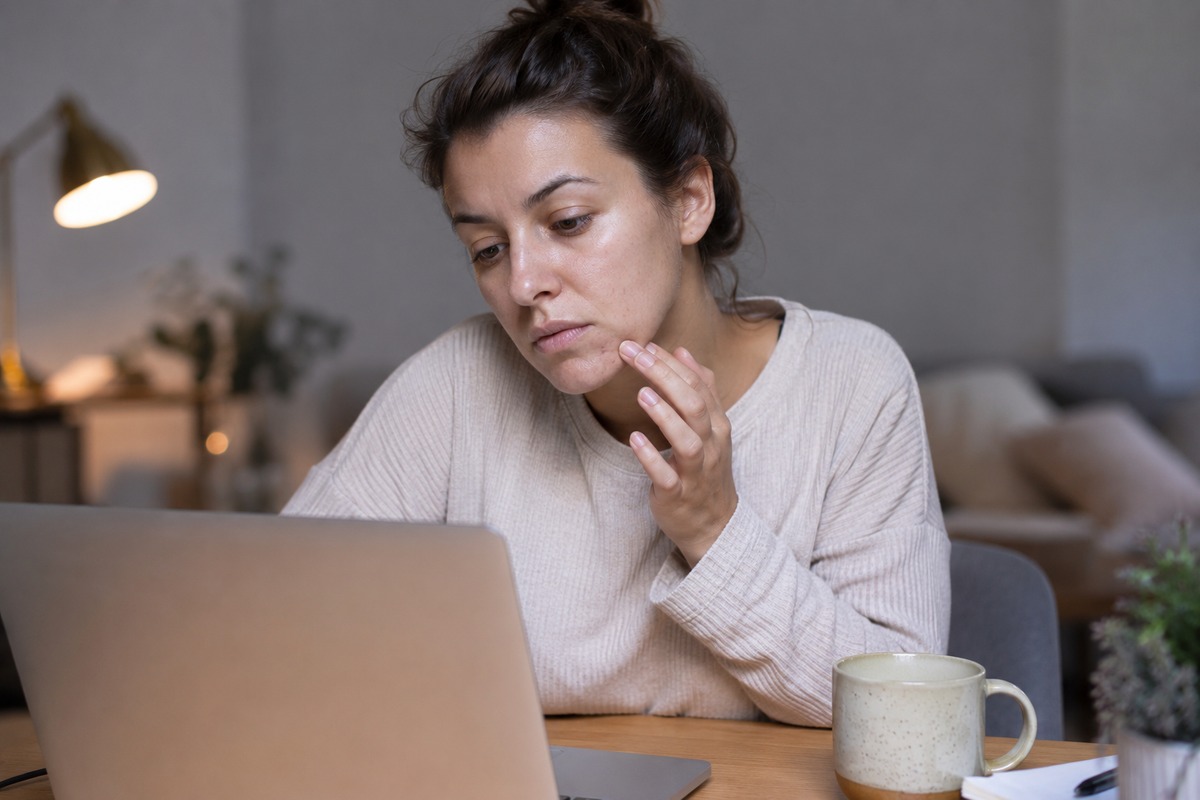 Estrés y acné adulto en mujeres de 30