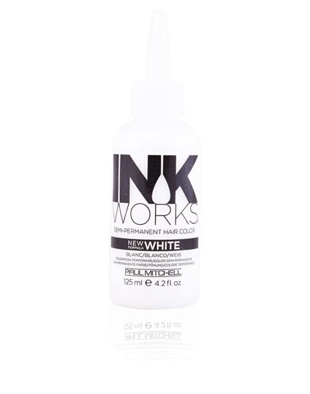 NEW INK WORKS semi-permanent hair color #white 125 ml by Paul Mitchell