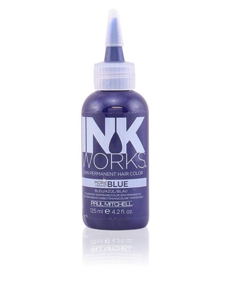 NEW INK WORKS semi-permanent hair color #blue 125 ml by Paul Mitchell