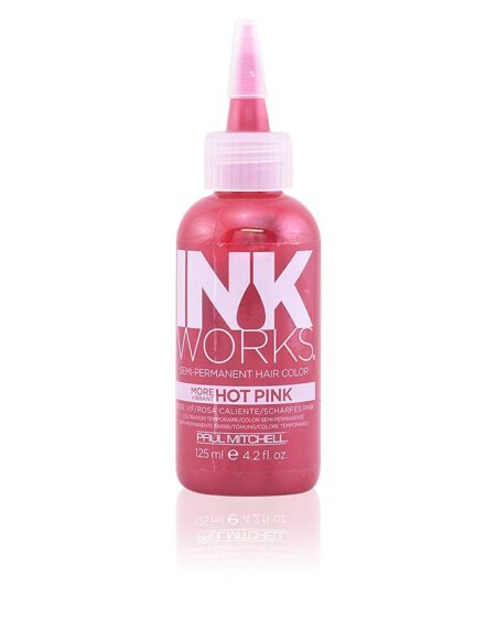NEW INK WORKS semi-permanent hair color #hot pink 125 ml by Paul Mitchell
