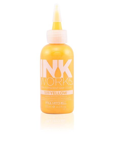 NEW INK WORKS semi-permanent hair color #yellow 125 ml by Paul Mitchell