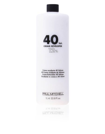 CREAM DEVELOPER crème d'oxydante 12% 40 vol 1000 ml by Paul Mitchell