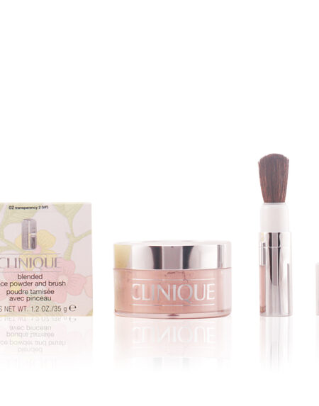 BLENDED face powder&brush #02-transparency II 35 gr by Clinique