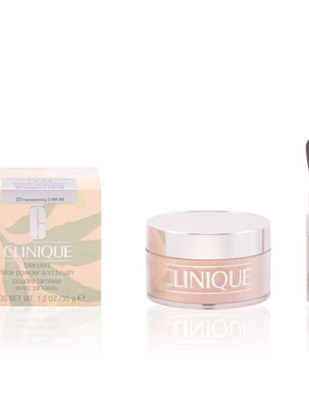BLENDED face powder&brush #03-transparency 35 gr by Clinique