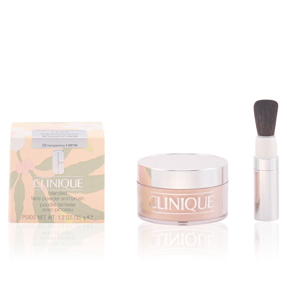 BLENDED face powder&brush #03-transparency 35 gr by Clinique