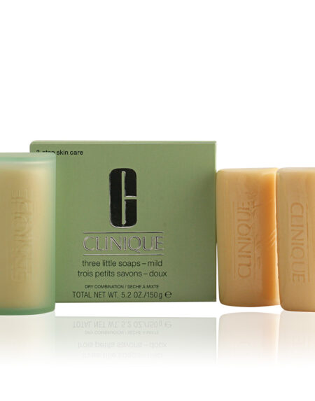 3 LITTLE SOAPS mild with dish 150 gr by Clinique