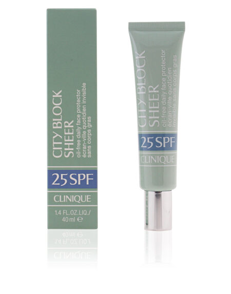 SUN city block sheer oil-free face protector SPF25 40 ml by Clinique