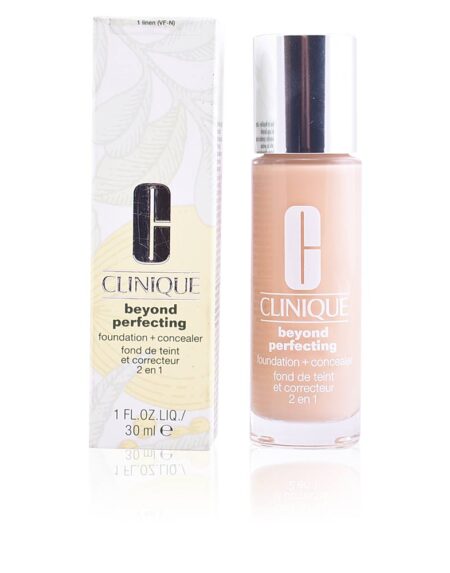 BEYOND PERFECTING foundation + concealer #1-linen 30 ml by Clinique