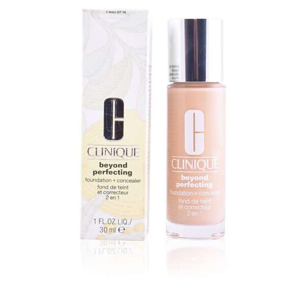 BEYOND PERFECTING foundation + concealer #1-linen 30 ml by Clinique