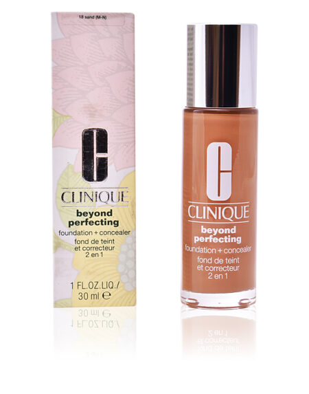 BEYOND PERFECTING foundation + concealer #18-sand 30 ml by Clinique