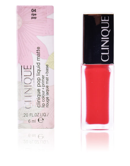 POP LIQUID MATTE lip colour + primer #04-ripe pop 6 ml by Clinique