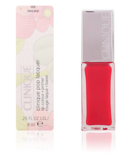 POP LACQUER lip colour + primer #02-lava pop 6 ml by Clinique