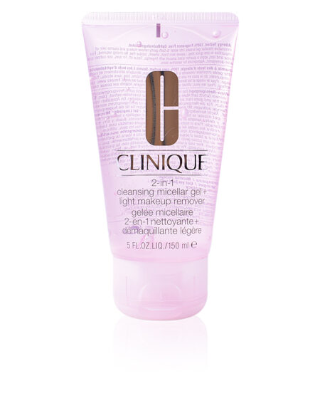 2-IN-1 cleansing micellar gel + light makeup remover 150 ml by Clinique
