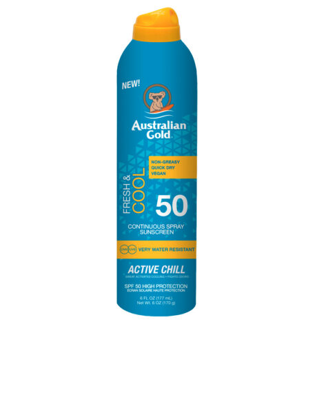 FRESH & COOL continuous spray sunscreen SPF50 177 ml by Australian Gold