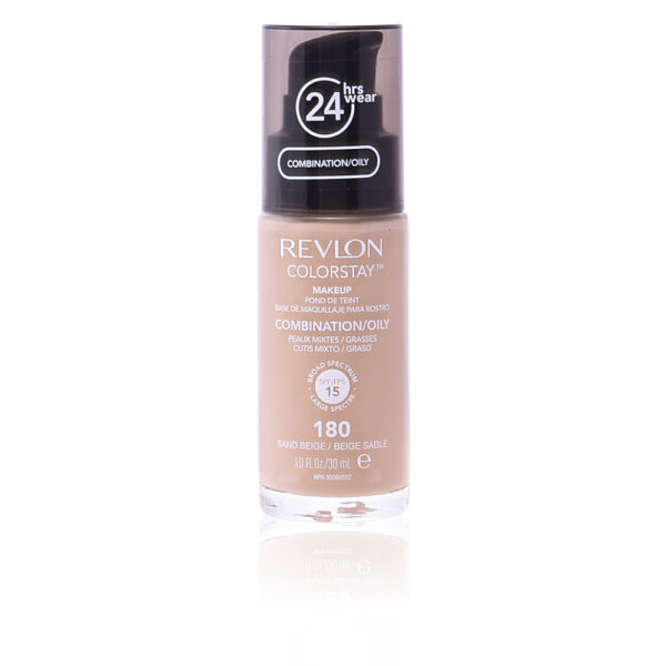 COLORSTAY foundation combination/oily skin #180-sand beige by Revlon