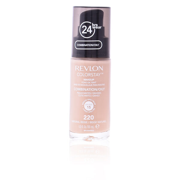 COLORSTAY foundation combination/oily skin #220-naturl beige by Revlon