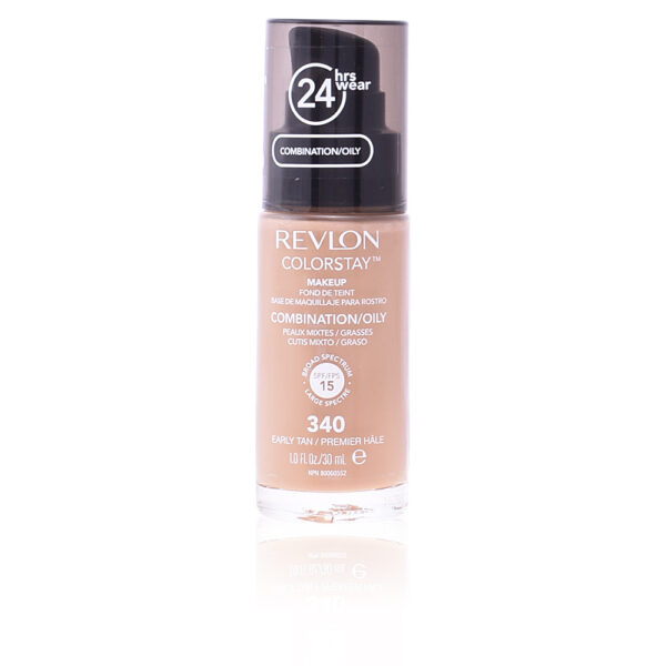 COLORSTAY foundation combination/oily skin #340-earyly tan by Revlon