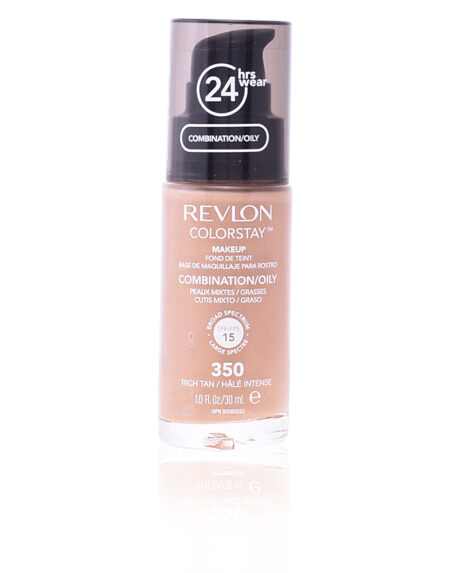 COLORSTAY foundation combination/oily skin #350-rich tan by Revlon