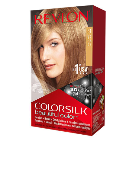 COLORSILK tinte #61-rubio oscuro by Revlon