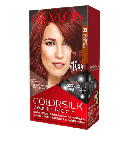 COLORSILK tinte #35-rojo vibrante by Revlon