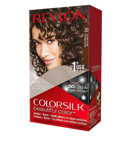 COLORSILK tinte #30-castaño oscuro by Revlon