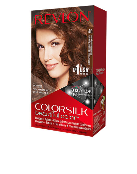 COLORSILK tinte #46-castaño cobrizo dorado by Revlon