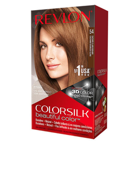 COLORSILK tinte #54-castaño claro dorado by Revlon