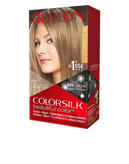 COLORSILK tinte #60-rubio oscuro cenizo by Revlon