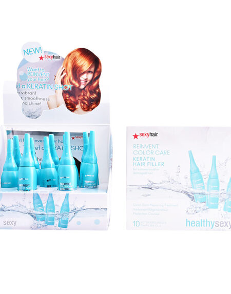 HEALTHY SEXYHAIR reinvent colorcare keratin filler 10 x 10ml by Sexy Hair
