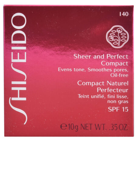 SHEER & PERFECT compact foundation SPF15 #L40-fair ivory by Shiseido
