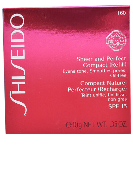 SHEER & PERFECT compact foundation refill #L60 10 gr by Shiseido