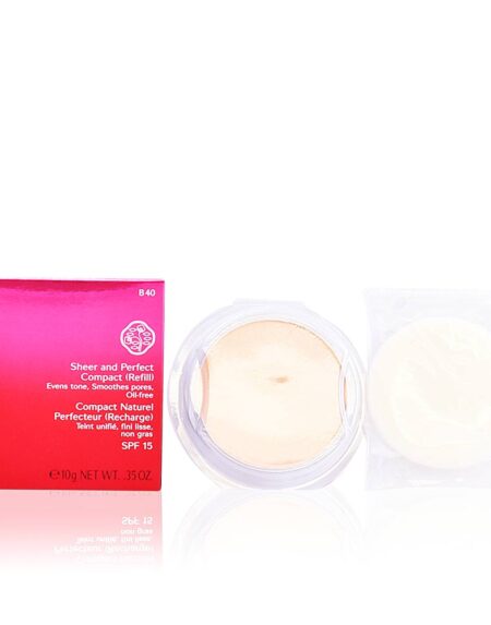 SHEER & PERFECT compact foundation refill#B40-fair beige 10g by Shiseido