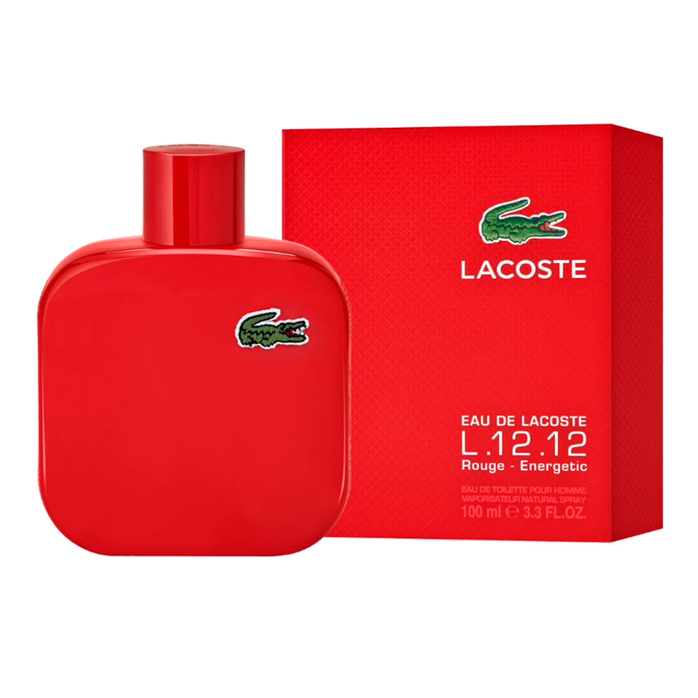 EAU DE LACOSTE L.12.12 ROUGE POUR HOMME edt vaporizador 100 ml by Lacoste