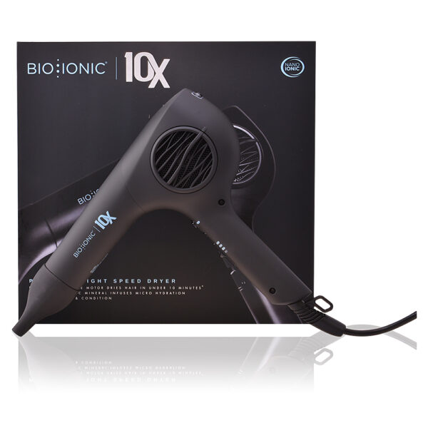 10X ultralight speed dryer #black by Bio Ionic