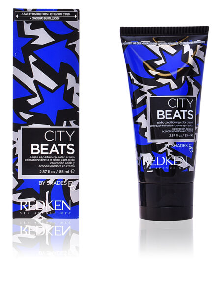 CITY BEATS acidic conditioning color cream #broadway blue by Redken