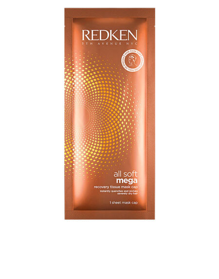 ALL SOFT MEGA recovery tissue mask cap 10 uds by Redken