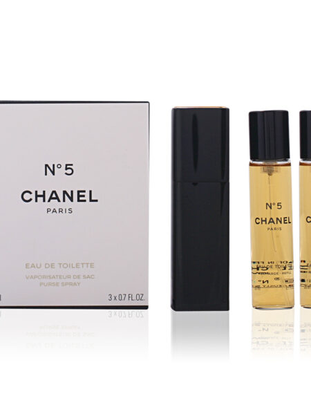 Nº 5 edt vaporizador twist & spray 3 x 20 ml by Chanel