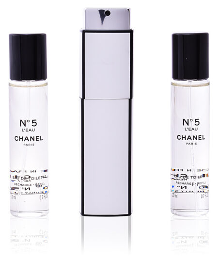 Nº 5 L'EAU edt vaporizador twist & spray 3 x 20 ml by Chanel