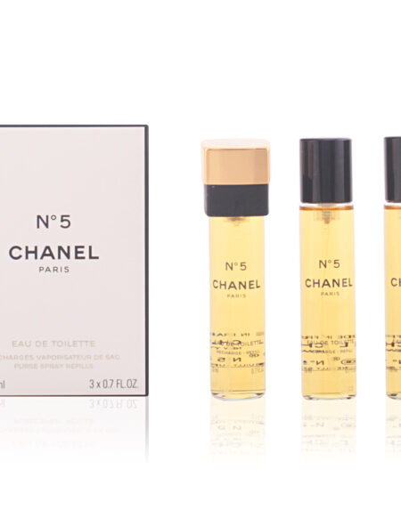 Nº 5 edt vaporizador twist & spray 3 refills x 20 ml by Chanel