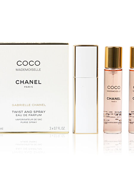COCO MADEMOISELLE edp vaporizador twist & spray 3 x 20 ml by Chanel