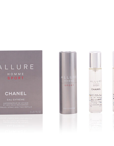 ALLURE HOMME SPORT eau extrême vaporizador refillable 3 x 20 ml by Chanel