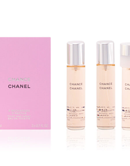 CHANCE edt vaporizador twist & spray 3 refills x 20 ml by Chanel