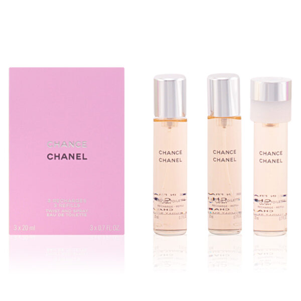 CHANCE edt vaporizador twist & spray 3 refills x 20 ml by Chanel
