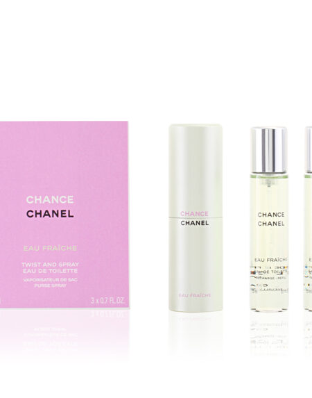 CHANCE EAU FRAÎCHE edt vaporizador twist & spray 3 x 20 ml by Chanel