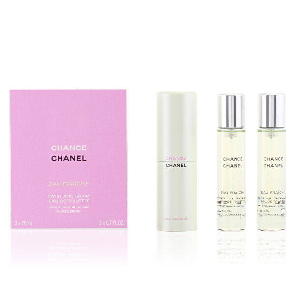 CHANCE EAU FRAÎCHE edt vaporizador twist & spray 3 x 20 ml by Chanel