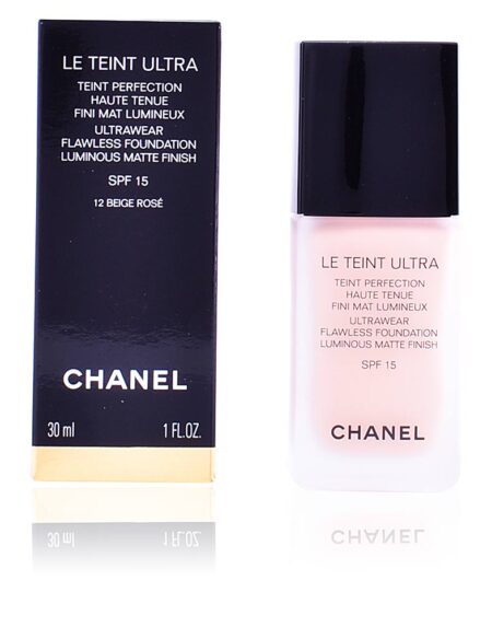 LE TEINT ULTRA ultrawear flawless foundation #12-beige rosé by Chanel