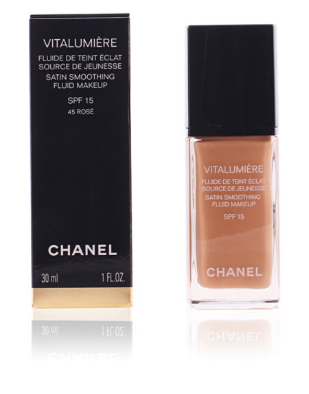VITALUMIÈRE fluide de teint éclat SPF15 #45-rose 30 ml by Chanel
