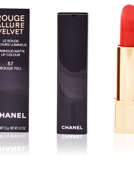 ROUGE ALLURE VELVET #57-rouge feu 3