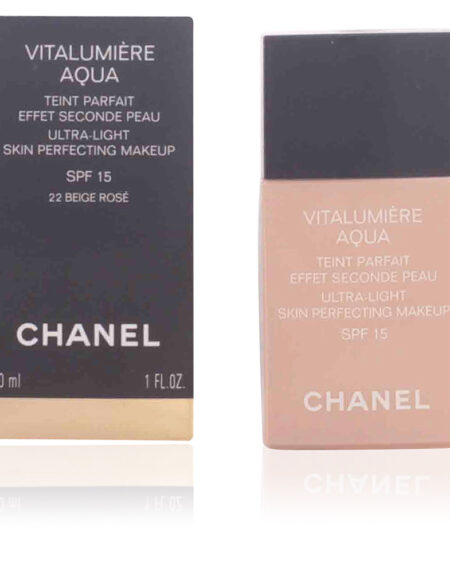 VITALUMIÈRE AQUA teint parfait #22-beige rosé 30 ml by Chanel